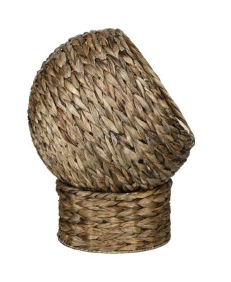 20" Handwoven Elevated Cat Bed Basket Bed Kitty House,
