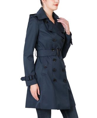 Women's kimi + kai Classic Hooded Trench Coat