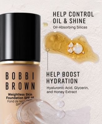 Weightless Skin Oil-Controlling Foundation SPF 15 with Hyaluronic Acid, 1.0 oz.