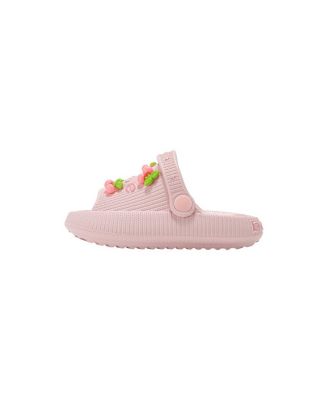 Little Girls Lightweight EVA Slide with Cherry Charms
