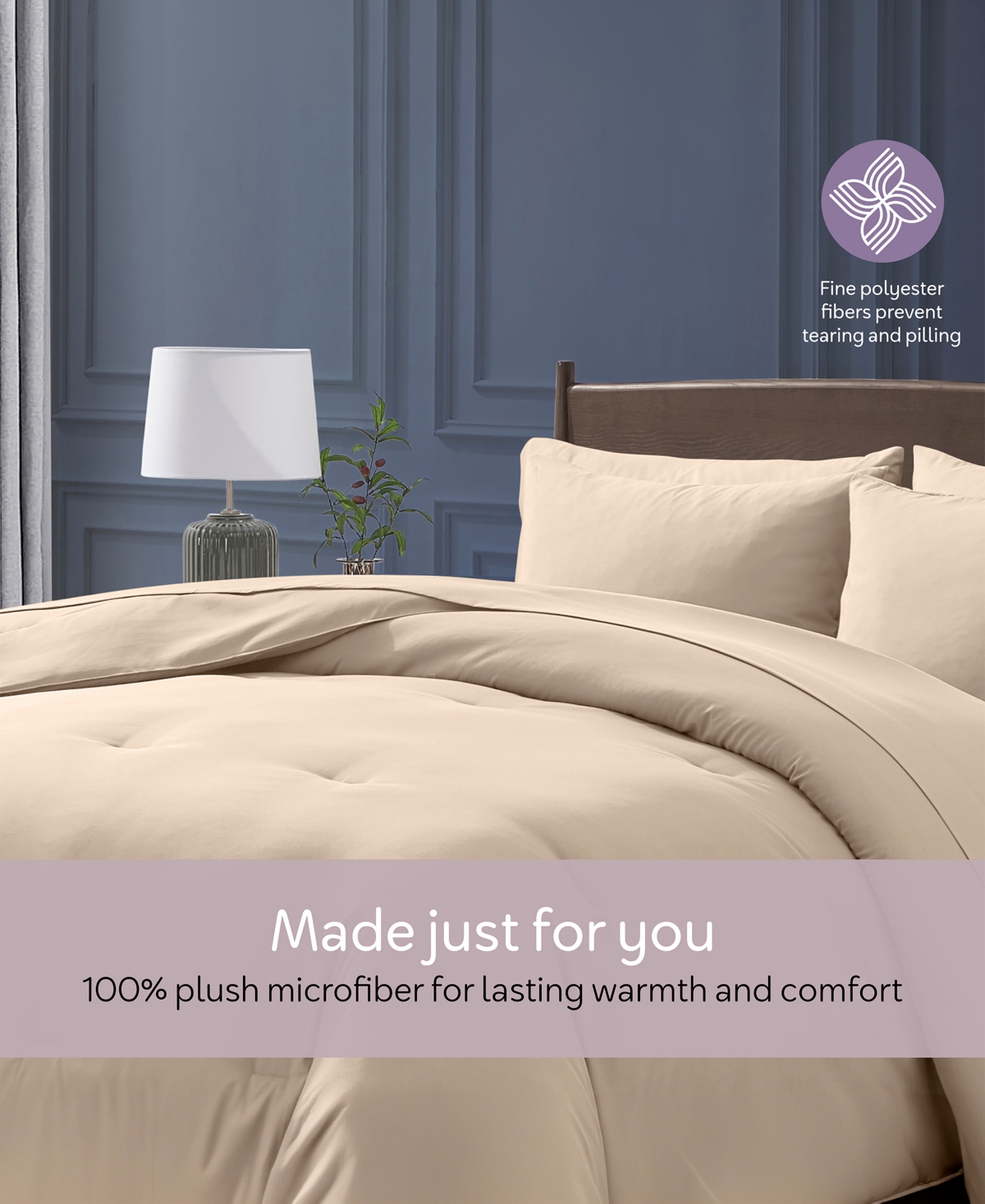 Nestl Luxury Soft Modern Design 7-Pc. Comforter Set