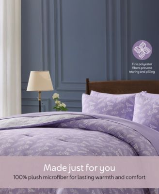 Luxury Soft Botanical Design 7-Pc. Comforter Set, Queen