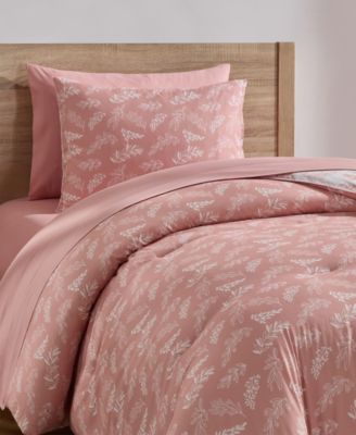 Luxury Soft Botanical Design 5-Pc. Comforter Set, Twin