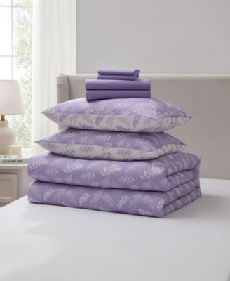 Luxury Soft Botanical Design 7-Pc. Comforter Set, Queen