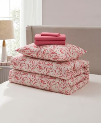 Luxury Soft Biomorphic Design 5-Pc. Comforter Set, Twin XL