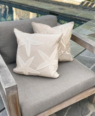 Starfish Decorative Pillow, 18" x 18"