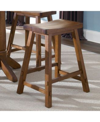 Creations 24 Inch Sawhorse Counter Stool