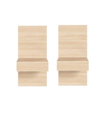 Milano Floating Nightstand Extension Panel Set of 2