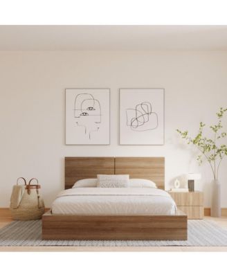 James Nightstand With 2-Drawers .