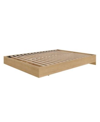 Platform Bed Frame, Queen, Maple