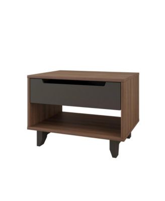 Nightstand 1-Drawer And Folding Door.
