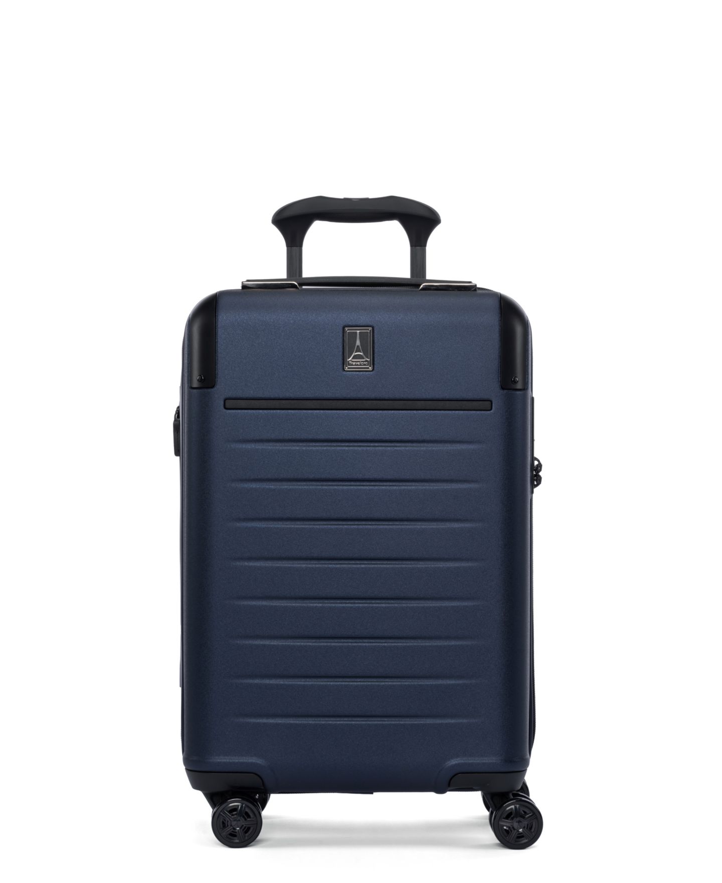 Чемодан Travelpro Platinum Elite Compact Hardside Carry-On Spinner, цвет: Тёмно-синий — фото 1
