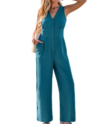 Women's Out of Sight Blue Jumpsuit