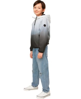 Boys Lightweight Fleece-Lined Windbreaker