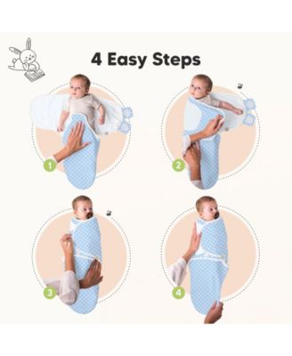 3pk Soothe Baby Swaddle, Organic Baby Swaddle Sleep Sacks, Newborn, Infant Swaddle Sack