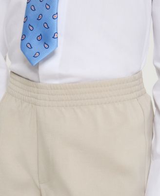 Boys' 4T-8 V-Neck Vest, Pants, Shirt and Tie, 4-Piece Set