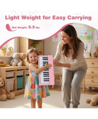 30-Key Kids Digital Piano with Music Stand, Ideal for 3+ Years Old Beginners