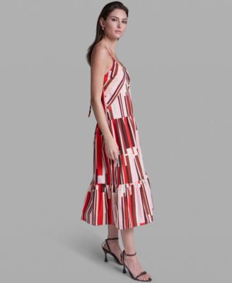 Women's Sleeveless Midi Dress