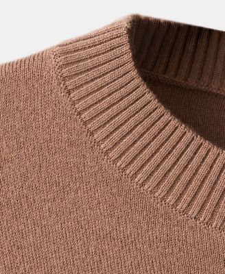 Women's Round-Neck Knitted Sweater