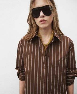 Women's Pocket Striped Shirt