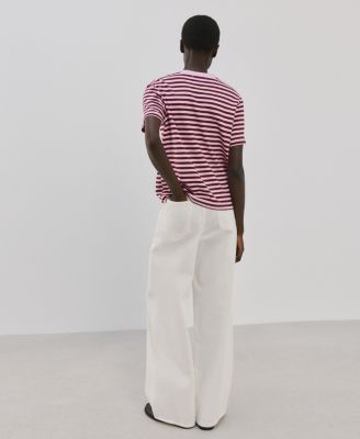 Women's Striped Short-Sleeved T-Shirt