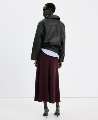 Women's Fine Knit Midi Skirt