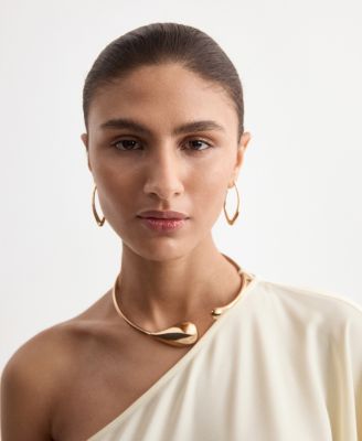 Women's Puffed Sleeve Collared Dress