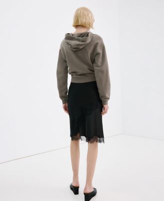 Women's Contrast Seam Hoodie