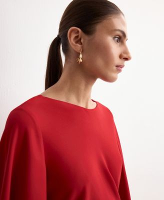 Women's Flared Midi-Dress