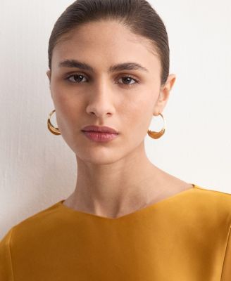 Women's Ruched Satin Dress