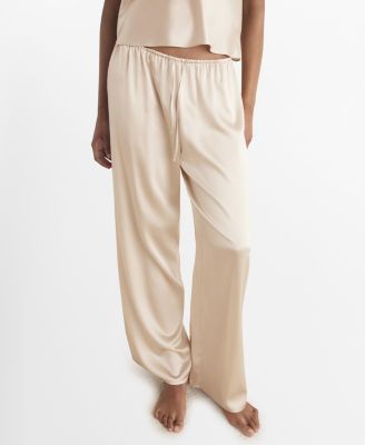 Women's Silk Pajama Pants