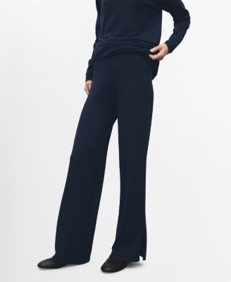 Women's Straight Knitted Pants