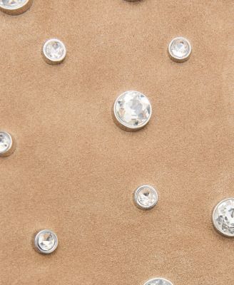 Women's Suede Studded Handbag