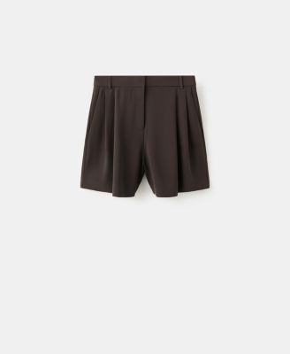 Women's Straight Mid-Rise Bermuda Shorts