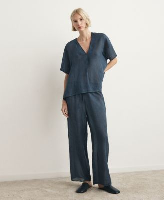 Women's Ramie Overdyed Effect Kaftan