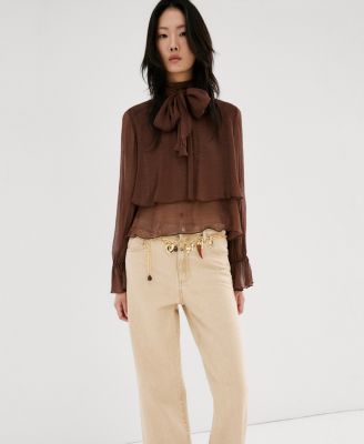 Women's Danila High-Waisted Wide Leg Jeans