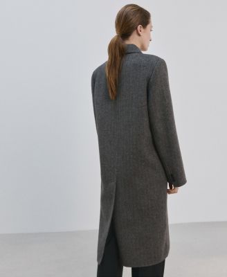 Women's Double-Breasted Wool Coat