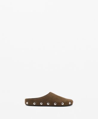 Women's Studded Leather Shoes