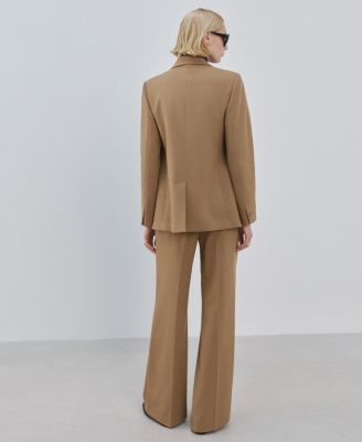 Women's Straight Low-Rise Suit Pants