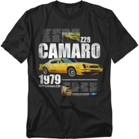 Мужская футболка Corvette Chevrolet Camaro Spec, цвет: Чёрный
