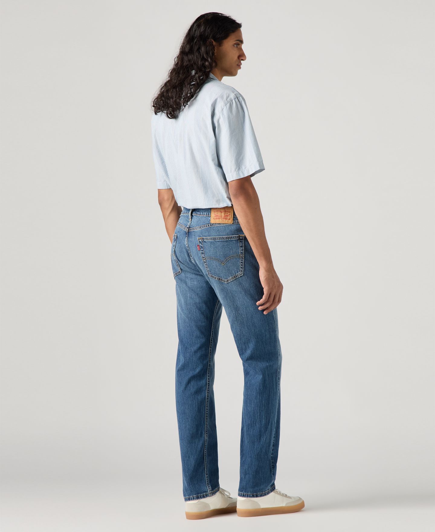 Мужские джинсы Levi's 505™ Regular Fit Jeans Lightweight Denim Stretch, цвет: Best Season Ltwt — фото 4
