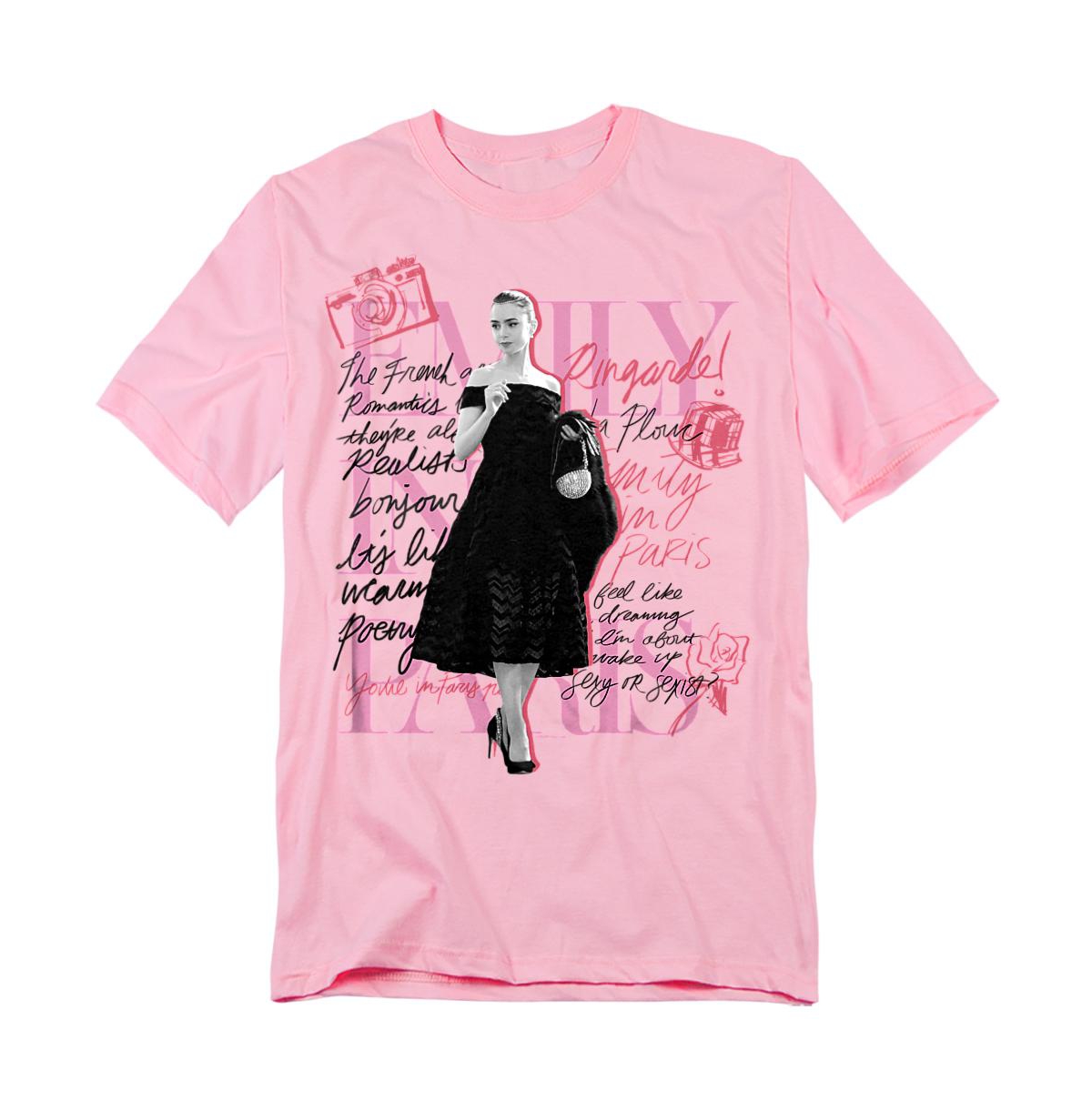 Emily in Paris Men's Walking Fashion Type T-Shirt