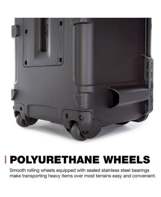 Wheeled Series 965 Lightweight NK-7 Resin Waterproof Hard Case with Foam Insert