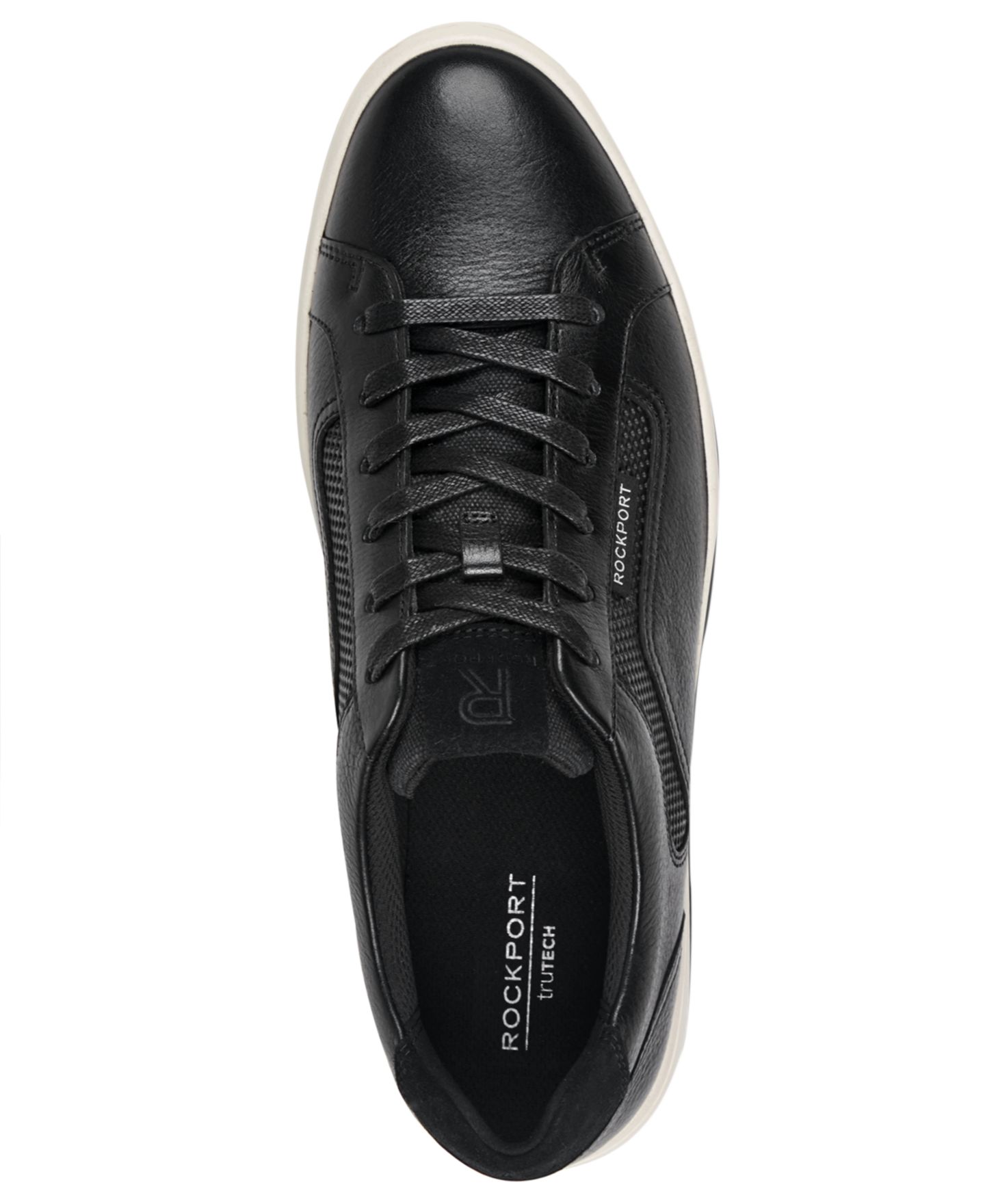 Мужские кроссовки Rockport Collins Casual Lace-Up, цвет: Чёрный — фото 4