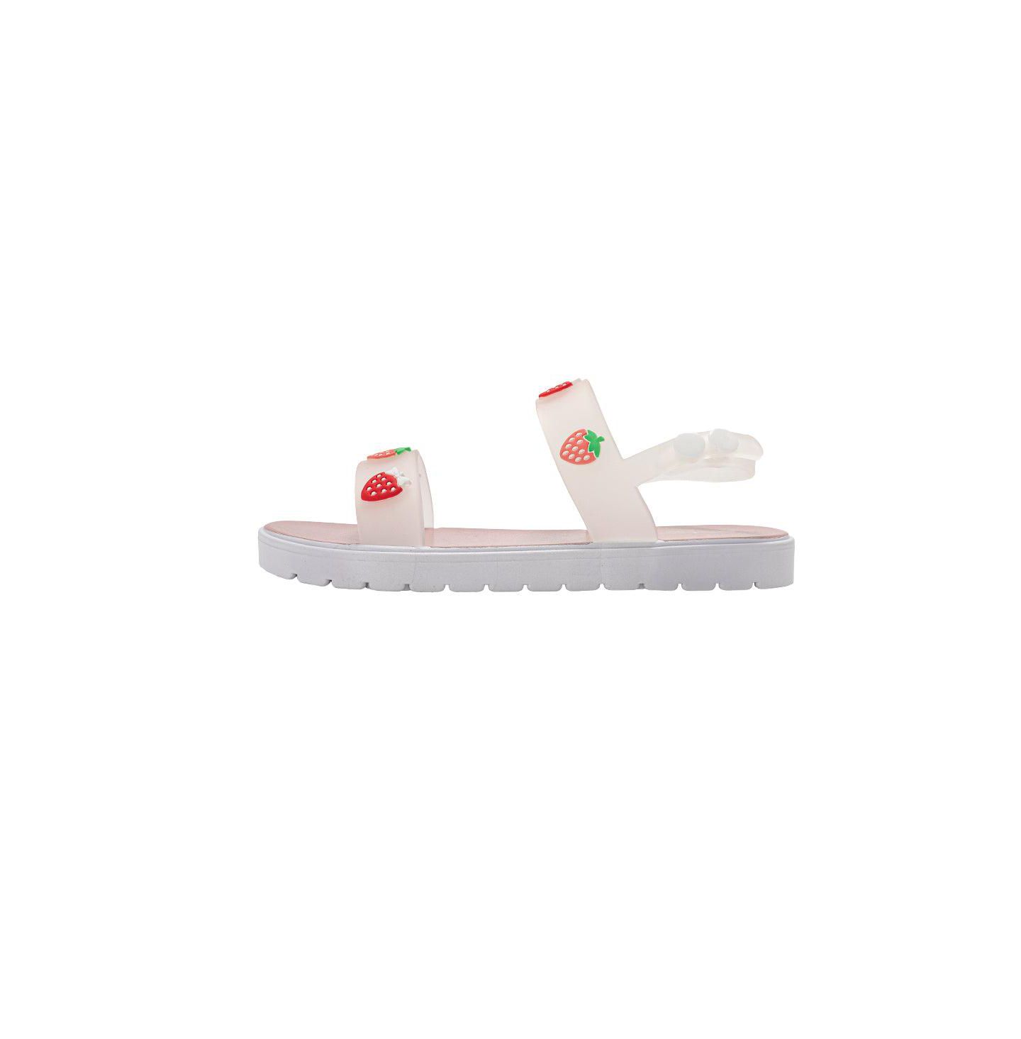 Сандалии Bebe PCU sandal with strawberry charms для девочек, цвет: Белый — фото 6