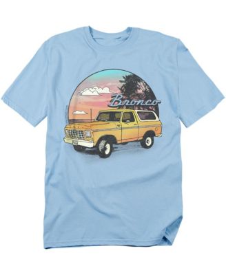 Men's Ford Bronco At The Beach T-Shirt