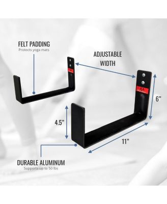 Serenity Yoga Mat Display | Minimalist Rack | X-Large