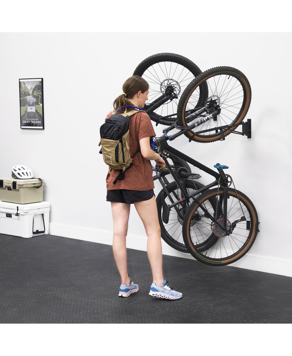 StoreYour SwivelStow No-Lift Mountain Bike Rack