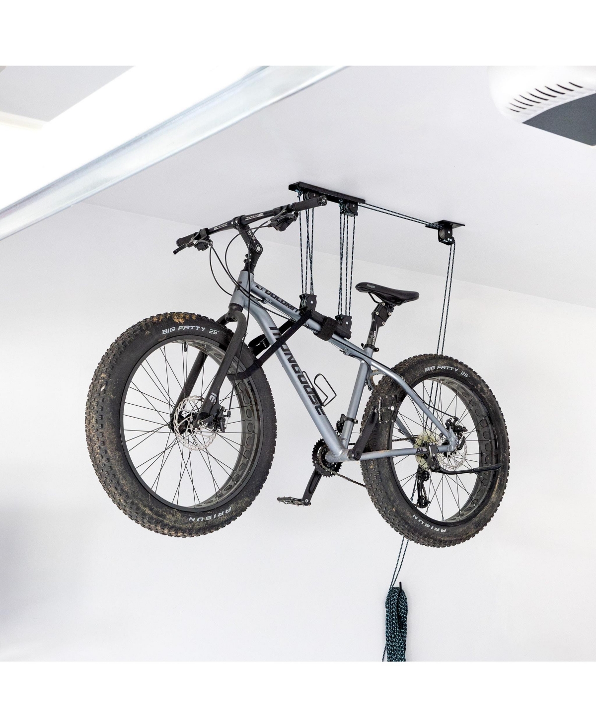 StoreYour MaxAssist Bike Hoist | Overhead Bicycle Storage