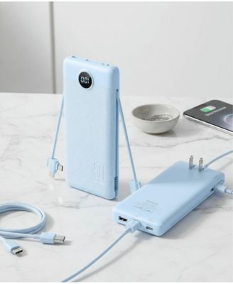 Travel 10Mah Powerbank With Wall Plug